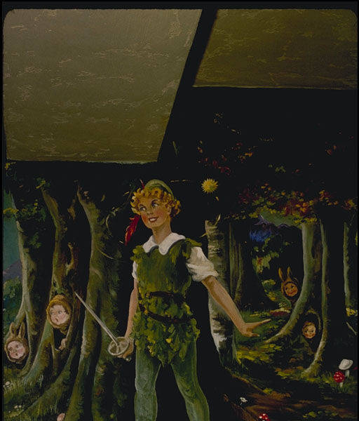 Eulalie Wilson mural, Peter Pan, [100-1965-13]