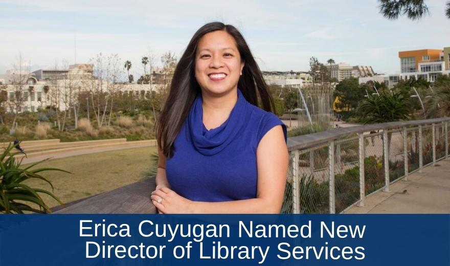 Erica Cuyugan Selected as Next Director of Library Services