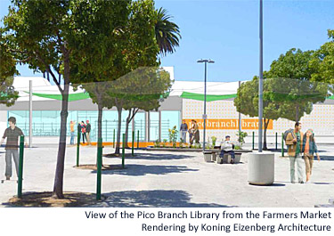 Pico Branch Library 12/11 Architectural Rendering