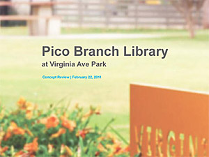 Pico Branch Staff Reports